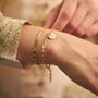 Personalised Dainty Love Links Bracelet, thumbnail 1 of 6