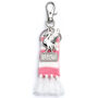 Liverpool Football Club Pink Stripe Scarf And Liverbird Backpack Hanger, thumbnail 2 of 3
