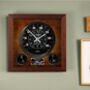 Hand Made Morgan Plus Four Speedometer Wall Clock, thumbnail 1 of 4