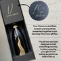 Vino Coco 70th Birthday Bottega Prosecco And Slate Coaster Gift Set, thumbnail 5 of 8