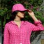 Pink Polka Dabu Printed Shirt, thumbnail 4 of 4