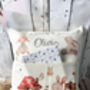 Personalised Kids Easter Pocket Cushion, Easter Reading Pillow, thumbnail 4 of 4