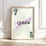 Drama Queen Playing Card Style Wall Art, thumbnail 2 of 10