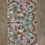Luxury Mozambique Tropical Printed Fleece Soft Throw, thumbnail 3 of 3