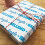 Funny Jingle Bellend Christmas Wrapping Paper, thumbnail 2 of 8