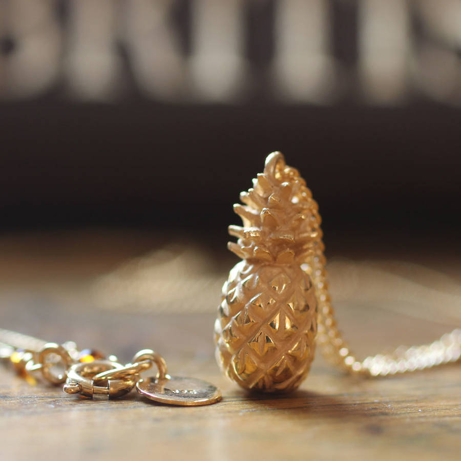 Pineapple Necklace By Louise Wade
