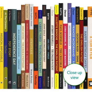 30th Birthday Personalised Print Movie Gift 1996, 7 of 10