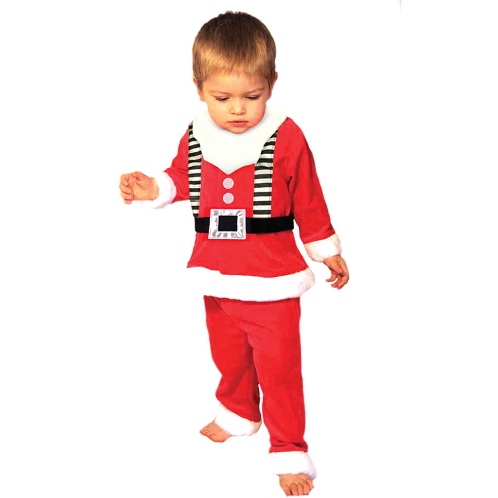 Girls And Boys Santa Outfit By Instajunction