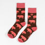 Bamboo Socks | Pig Socks | Farm Animal Socks | Novelty, thumbnail 1 of 4