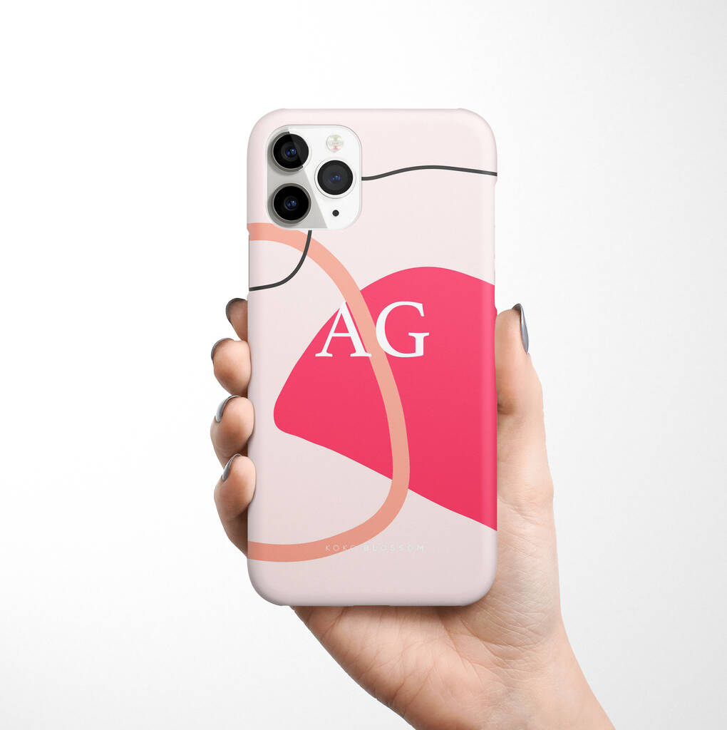 Personalised Abstract Phone Case By Koko Blossom | notonthehighstreet.com