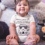 'When I Grow Up I Want To Be…Stormtrooper' Babygrow, thumbnail 1 of 1