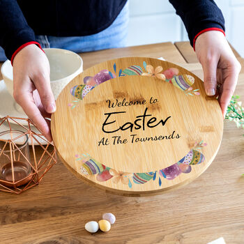 Personalised Welcome To Easter Serving Board, 2 of 3