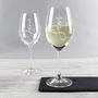 Name Crystal Wine Glass, thumbnail 2 of 6
