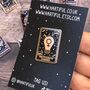 The Women In Business Tarot Card Enamel Pin, thumbnail 1 of 5