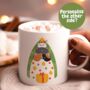 Cats Christmas Mug With Hot Choc Kit, thumbnail 1 of 3