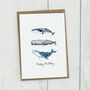 Personalised Whale Birthday Card, thumbnail 3 of 5