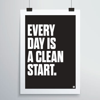 Clean Start Print, 4 of 4