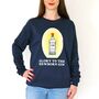 'Glory To The Newborn Gin' Christmas Jumper, thumbnail 2 of 7