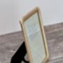 Sixtrees Gold Diagonal Metal Photo Frame, thumbnail 3 of 3