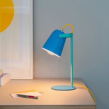 Brightly Coloured Desk Bedside Light 40w E27, 4 of 7