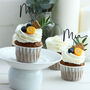 Wooden Birthday Cupcake Topper With Name Or Age, thumbnail 7 of 8