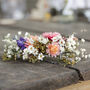 Summer Meadow Dried Flower Hair Comb, thumbnail 2 of 4