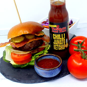 'Hot Stuff' Personalised Chilli Sauce Gift Set, 6 of 8