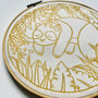 Sleepy Panda DIY Batik Craft Kit For Beginners, thumbnail 7 of 7