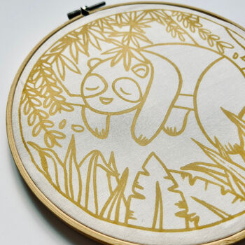Sleepy Panda DIY Batik Craft Kit For Beginners, 7 of 7