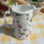 Cream Jug In Spring Blossom Design, thumbnail 6 of 10