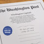 Washington Capitals Personalised Gift Newspaper Book, thumbnail 2 of 12