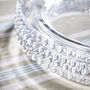 Bella Perle Glass Beaded Dinner Plates, thumbnail 4 of 5