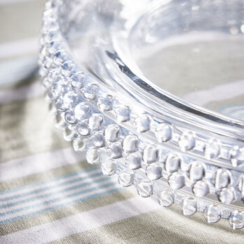 Bella Perle Glass Beaded Dinner Plates, 4 of 5