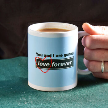 'Love Forever' Oasis Mug, 3 of 3