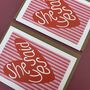 She Said Yes Engagement Card, thumbnail 2 of 2