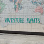 'Adventure Awaits' Fabric World Map Noticeboard, thumbnail 2 of 5