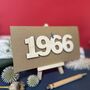 Personalised 60th Birthday 1966 Year Card, thumbnail 10 of 11
