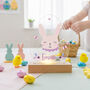 Easter Egg Bunny LED Night Light With Name, thumbnail 7 of 8