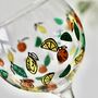 Citrus Hand Painted Gin Glass, thumbnail 3 of 7