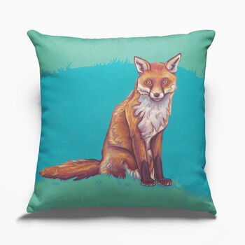 Fox Woodland Animals Cushion, 2 of 7
