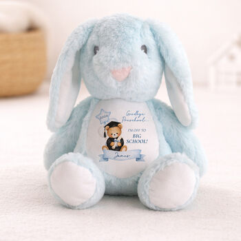 Personalised First Day School Bunny Gift, 3 of 5