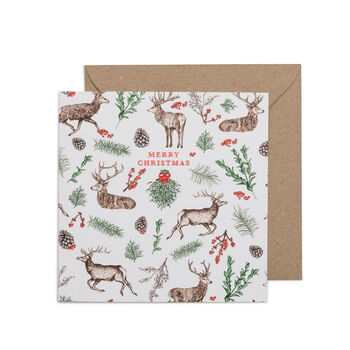 Reindeer Christmas Card, 5 of 5