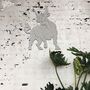 Metal Bull Garden Wall Art Powerful Silhouette Design, thumbnail 6 of 10
