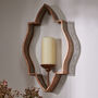 Copper Wall Mounted Candle Holder, thumbnail 1 of 4