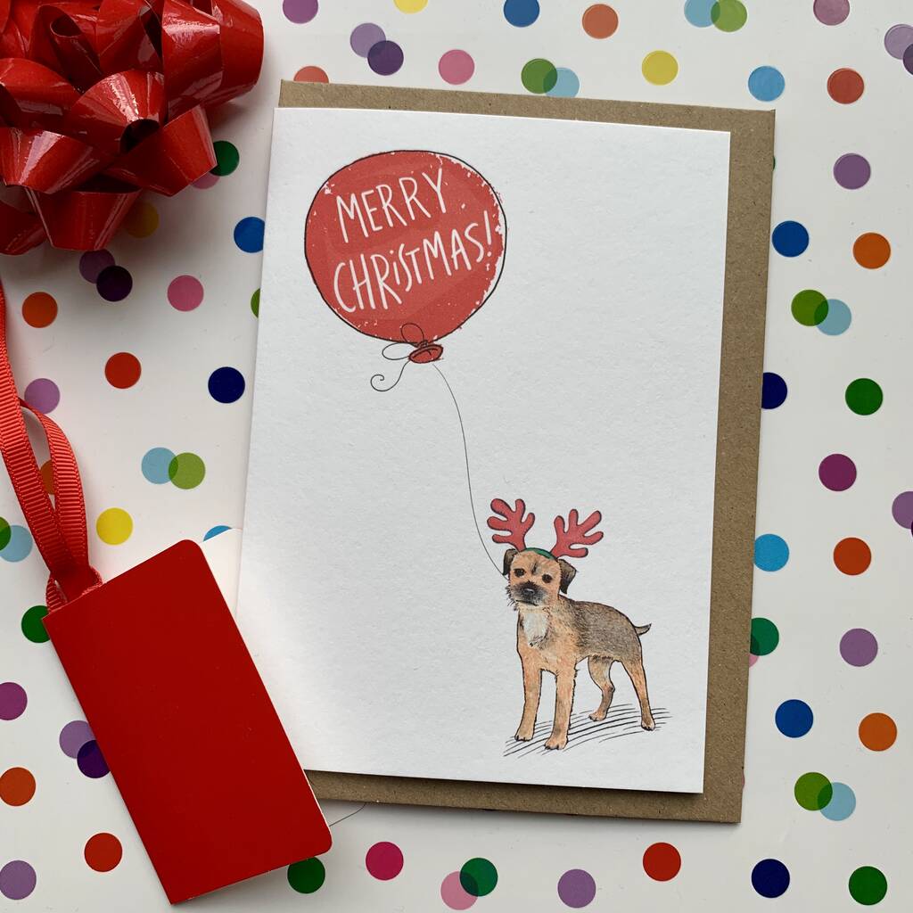 Personalised Dog Breed Christmas Card, 1 of 12