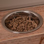 Personalised Wooden Dog Bowls Feeding Station, thumbnail 6 of 8