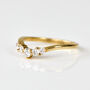 The Yellow Gold Ariadne Diamond Wedding Ring, thumbnail 2 of 5