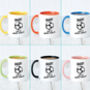 Life Is About Goals Fun Father's Day Football Mug, thumbnail 2 of 8