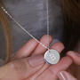Personalised Initial Disc Necklace, thumbnail 2 of 6