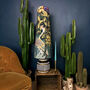 Paradise Lost Oversized Cone Velvet Lampshades, thumbnail 1 of 4